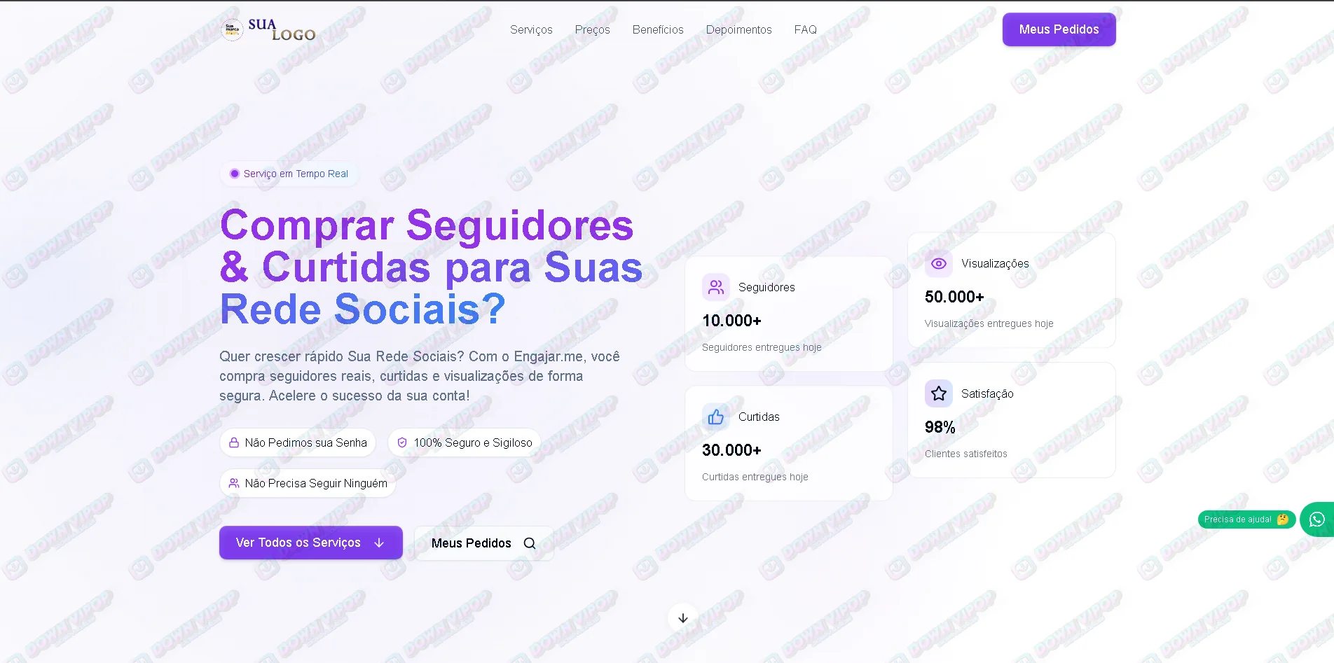 Painel SMM Premium – Venda Automática em Minutos